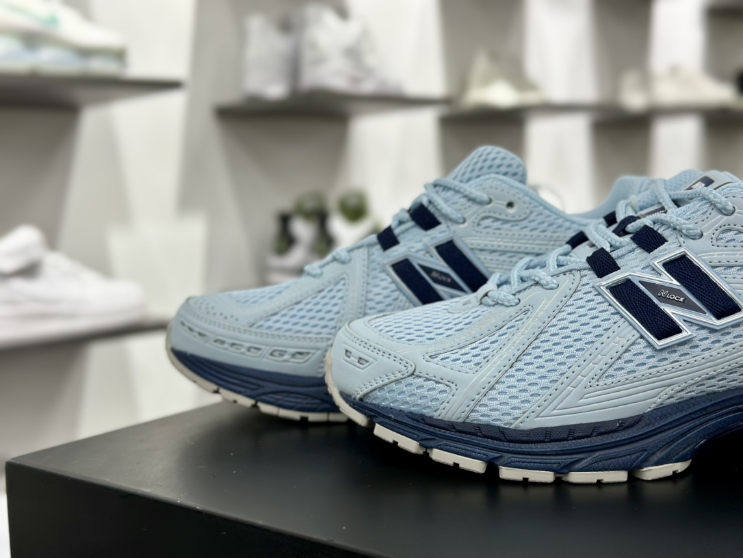 NB新百伦New Balance 1906R Cordura”Baby Blue/Navy”系列低帮慢跑鞋“网布宝宝蓝藏蓝”M1906CDA