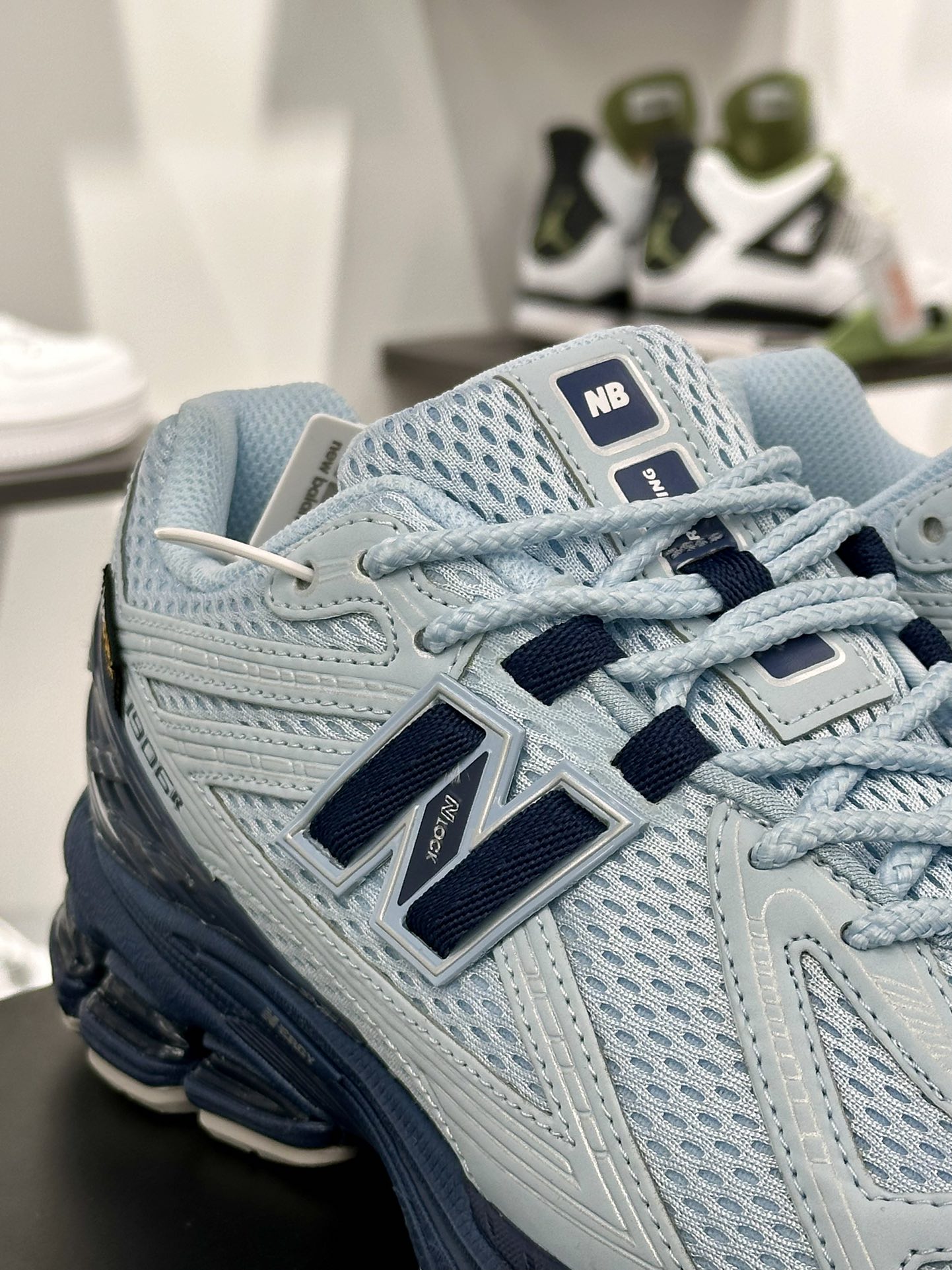 NB新百伦New Balance 1906R Cordura”Baby Blue/Navy”系列低帮慢跑鞋“网布宝宝蓝藏蓝”M1906CDA