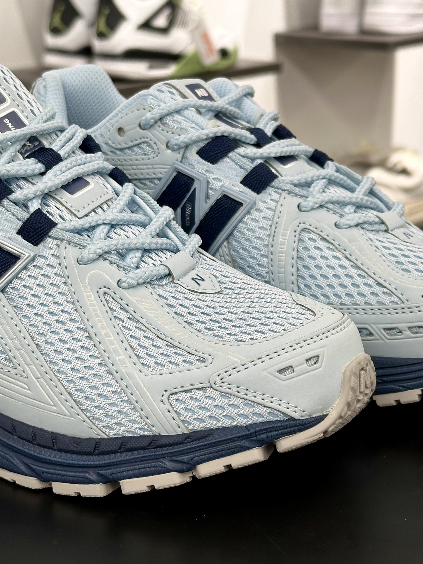 NB新百伦New Balance 1906R Cordura”Baby Blue/Navy”系列低帮慢跑鞋“网布宝宝蓝藏蓝”M1906CDA