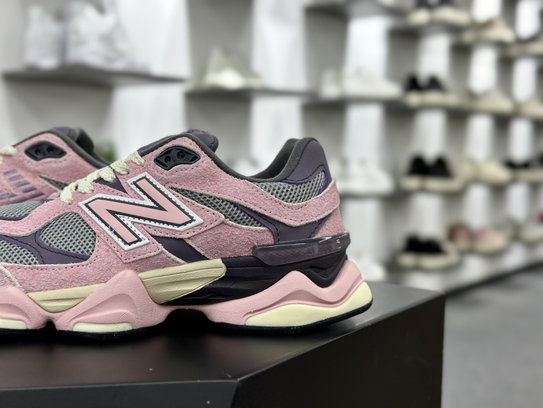 新百伦New Balance 9060”Pink Purple”系列复古百搭老爹运动跑步鞋“冰淇淋粉深紫”U9060YSO