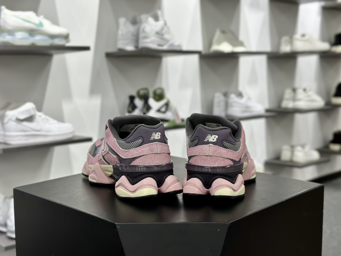 新百伦New Balance 9060”Pink Purple”系列复古百搭老爹运动跑步鞋“冰淇淋粉深紫”U9060YSO