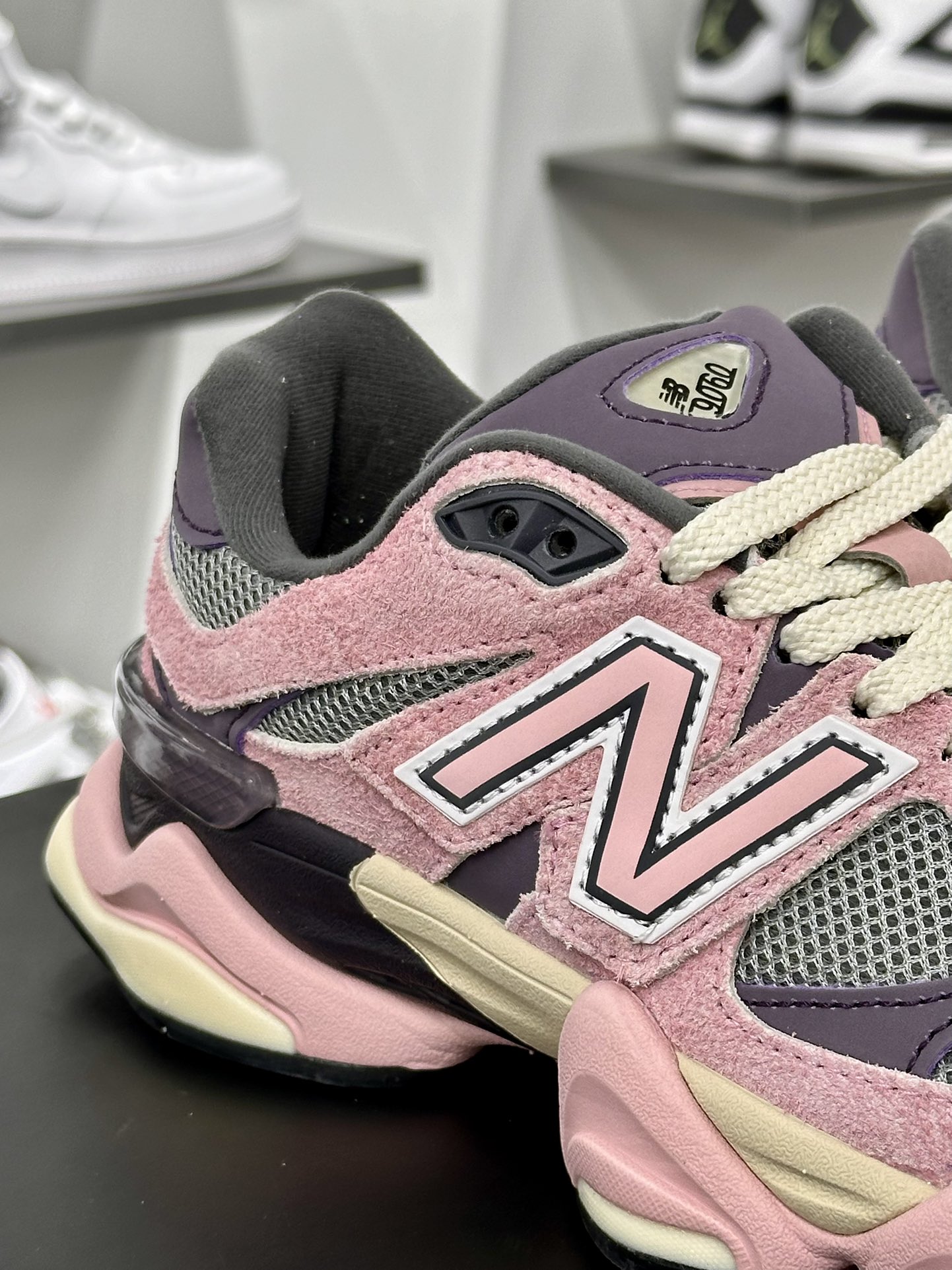 新百伦New Balance 9060”Pink Purple”系列复古百搭老爹运动跑步鞋“冰淇淋粉深紫”U9060YSO