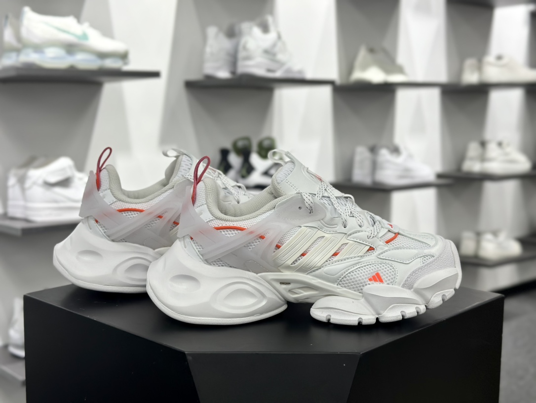 阿迪达斯Adidas XLG Runner Deluxe 跑步者豪华版系列低帮运动慢跑鞋