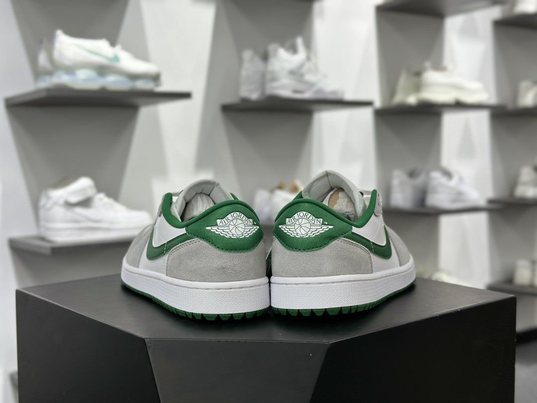 Air Jordan 1 Low Golf AJ1 乔1全新高尔夫版 灰白绿配色 DD9315-112