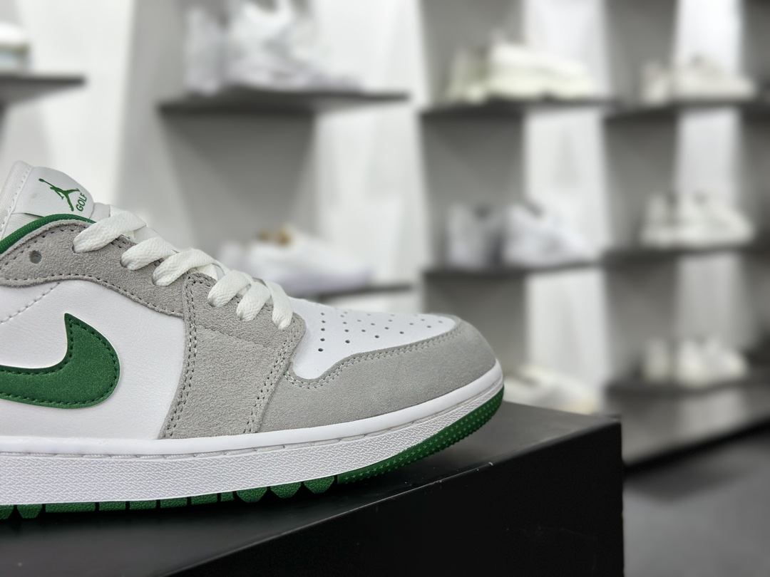 Air Jordan 1 Low Golf AJ1 乔1全新高尔夫版 灰白绿配色 DD9315-112