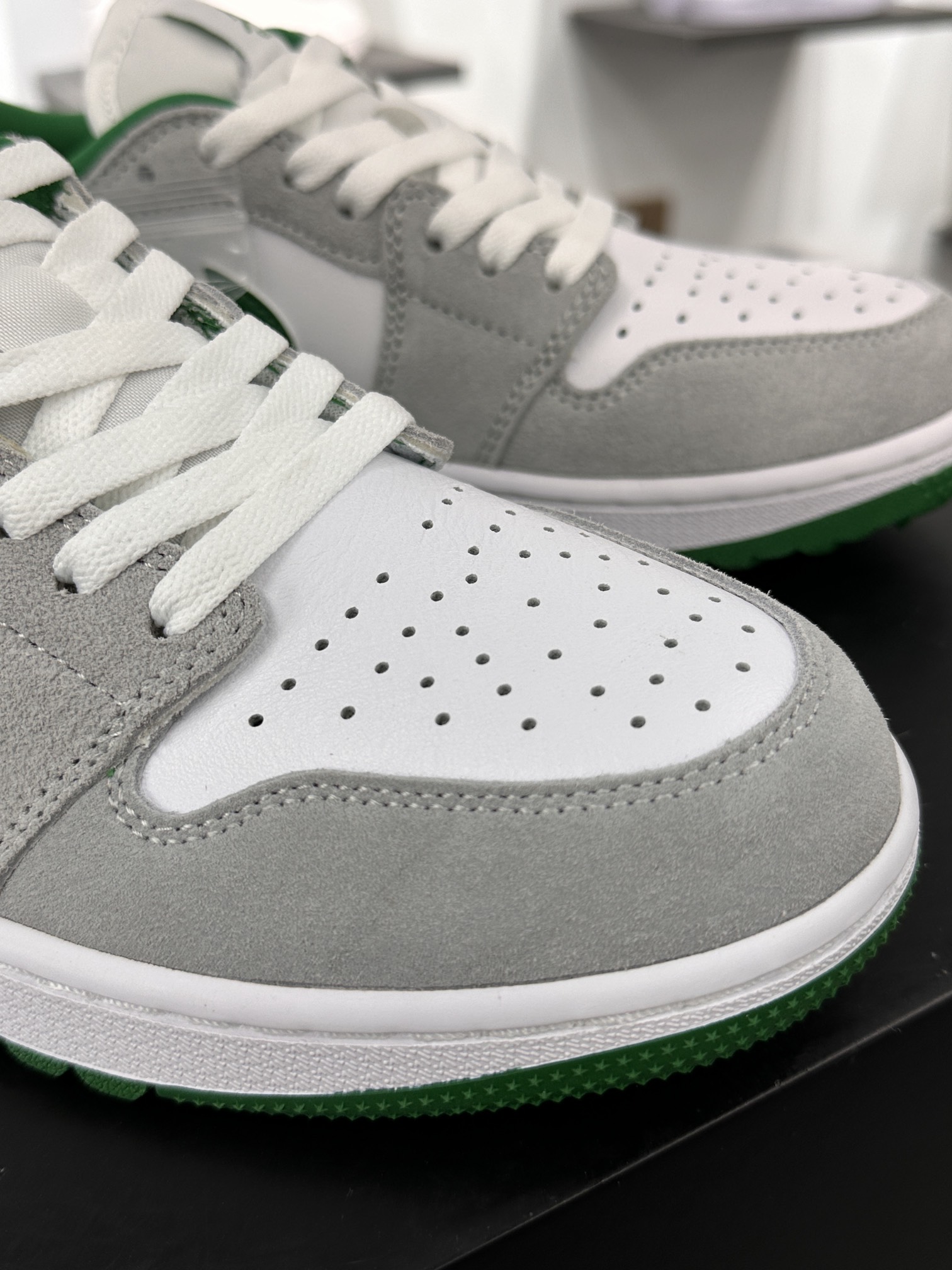 Air Jordan 1 Low Golf AJ1 乔1全新高尔夫版 灰白绿配色 DD9315-112