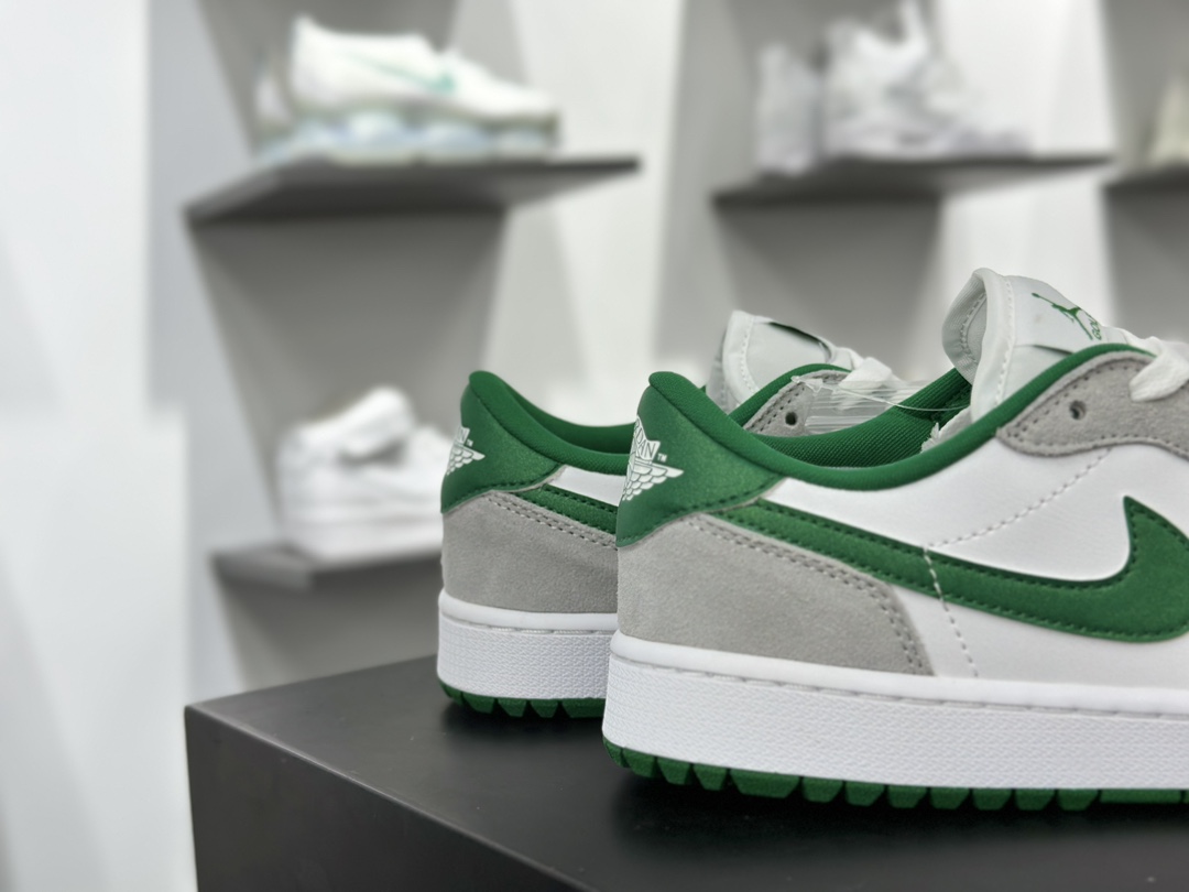 Air Jordan 1 Low Golf AJ1 乔1全新高尔夫版 灰白绿配色 DD9315-112