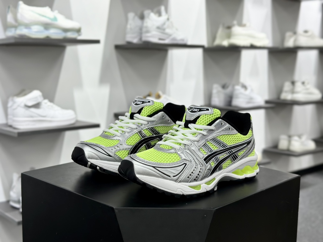 ASICS GEL-KAYANO 14 亚瑟士K14系列户外复古潮流百搭织物合成革缓震休闲跑步鞋 1201A019-751