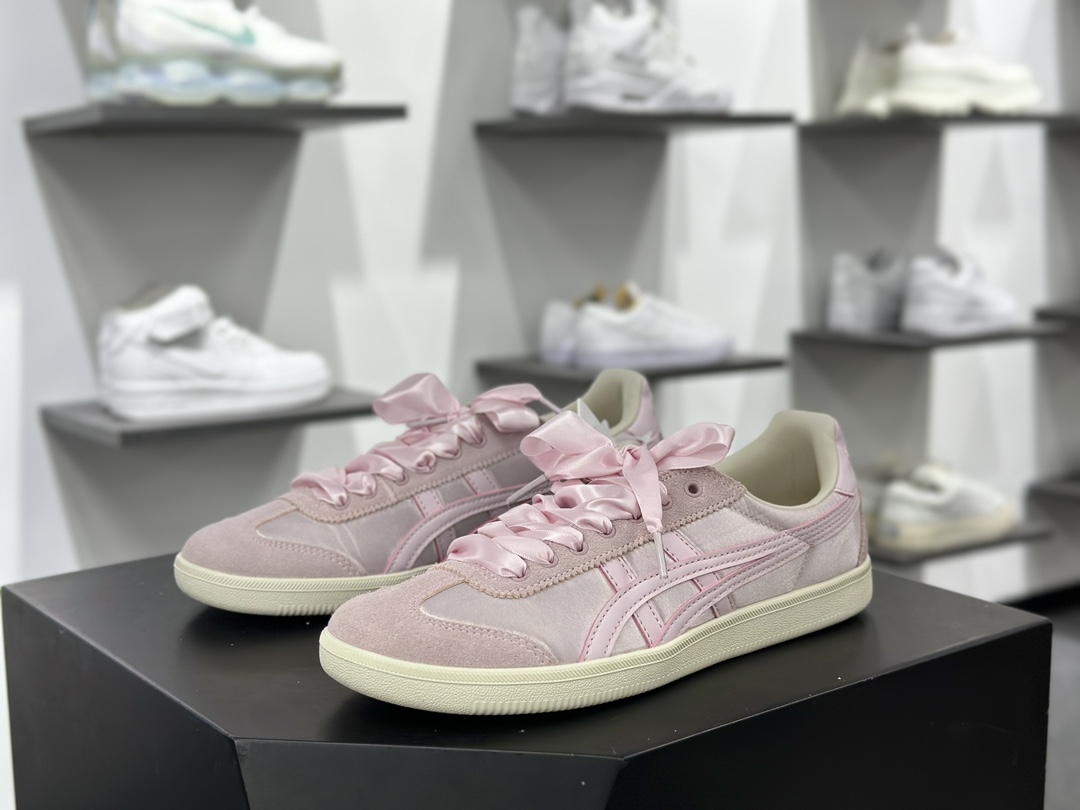 鬼塚虎/Onitsuka Tiger Tokuten 得分系列低帮复古德训风休闲运动板鞋““丝绸淡粉”1183C247-700