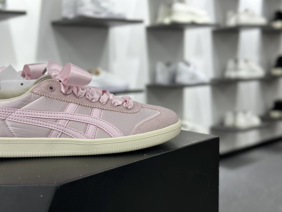 鬼塚虎/Onitsuka Tiger Tokuten 得分系列低帮复古德训风休闲运动板鞋““丝绸淡粉”1183C247-700