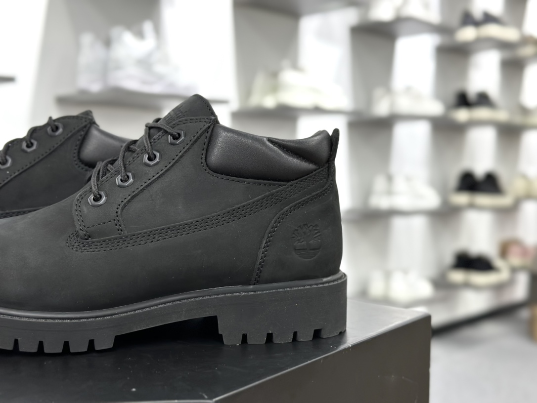 添柏岚Timberland Men's Classic Oxford Waterproof Boots男款低帮防水沙漠工装休闲马丁低靴“麦黄黑”TB073538-713