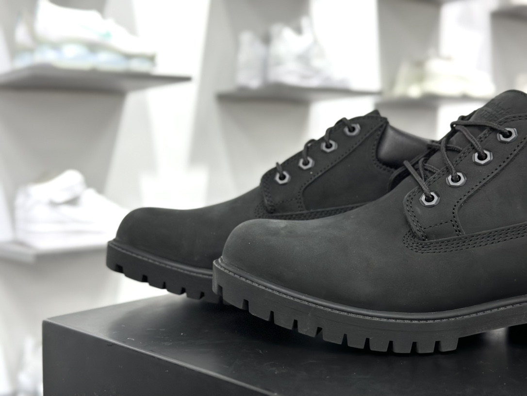 添柏岚Timberland Men's Classic Oxford Waterproof Boots男款低帮防水沙漠工装休闲马丁低靴“麦黄黑”TB073538-713