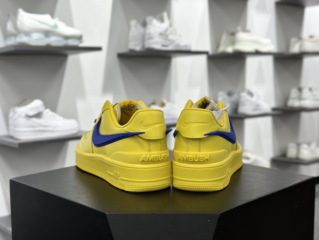 Nike Air Force 1 Low SP”Brilliant Yellow/Royal Blue”空军一号板鞋“联名亮黄皇家蓝大钩”DV3464-600