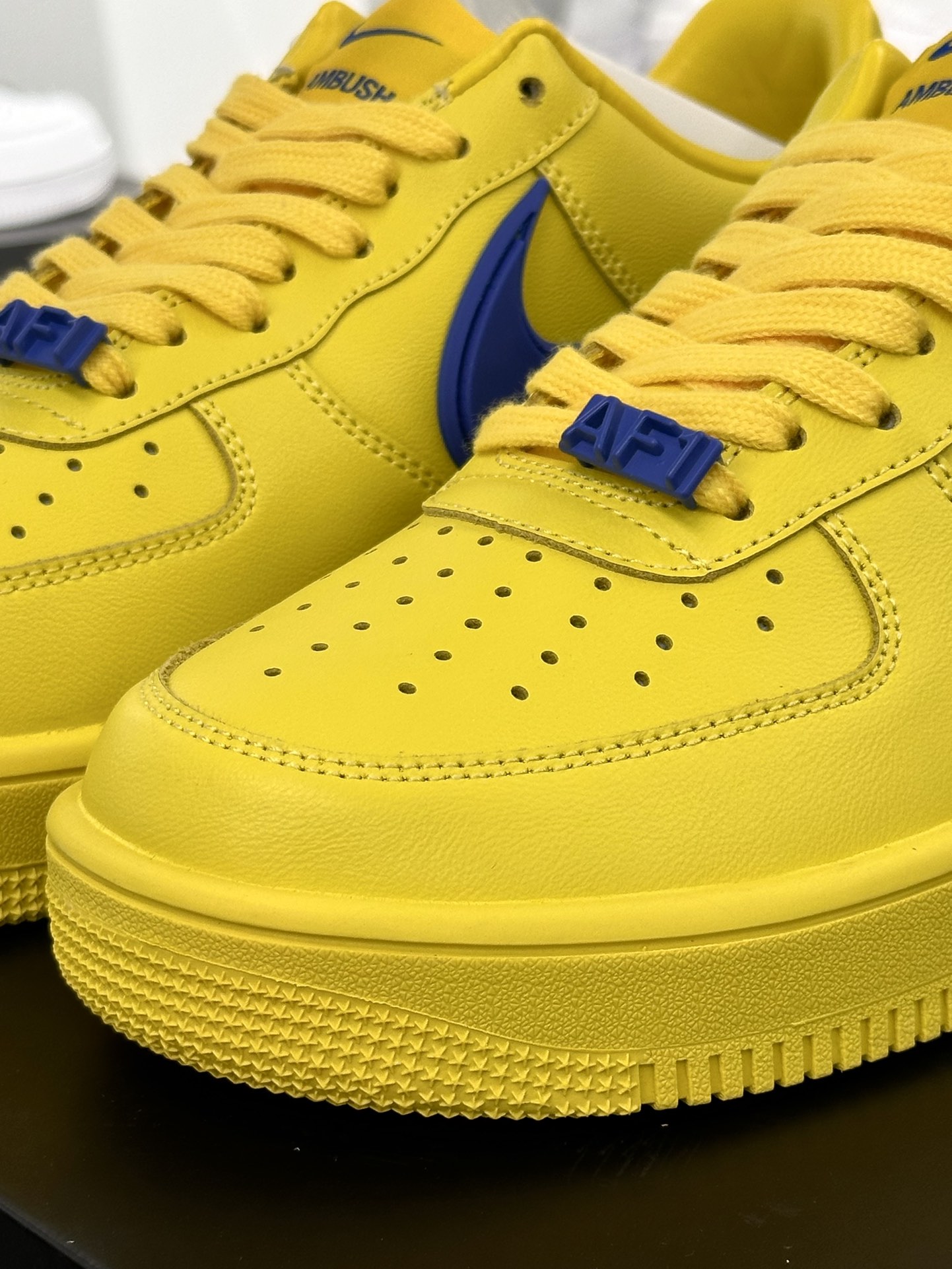 Nike Air Force 1 Low SP”Brilliant Yellow/Royal Blue”空军一号板鞋“联名亮黄皇家蓝大钩”DV3464-600