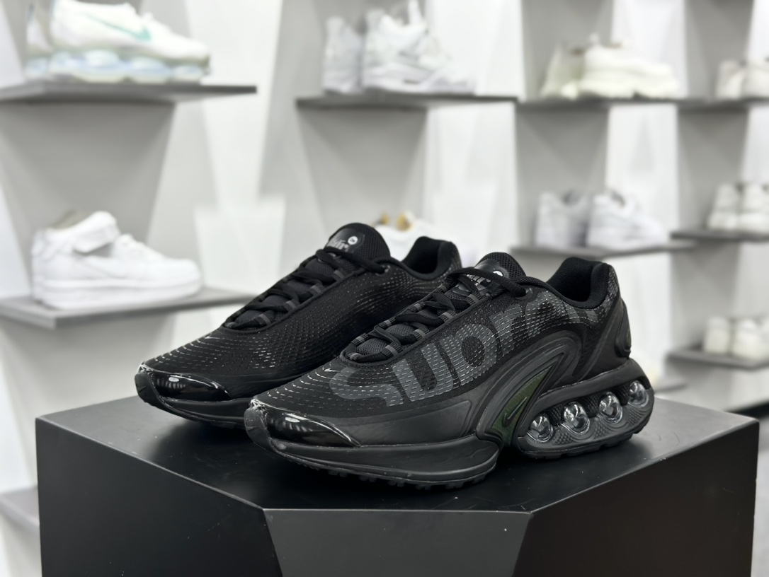 至高Supreme x Nike Air Max DN”Black”DN系列低帮慢跑鞋“联名Sup黑武士反光”FZ4044-001