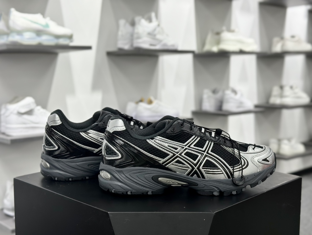 亚瑟士/ASICS Gel-Kahana TR V4系列低帮轻量跑步鞋“黑银”1203A497-001