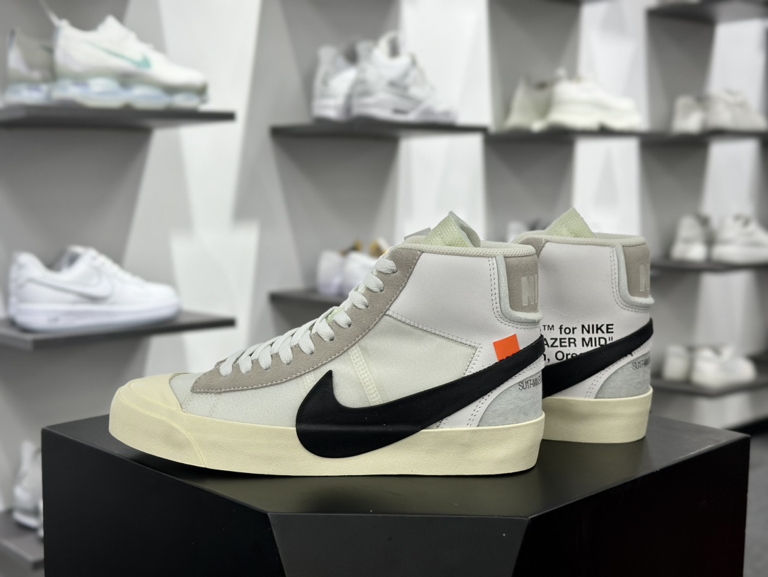 Off-White x Nike Blazer Mid Spooky”Grim Reepers”开拓者经典中帮运动板鞋 AA3832-100