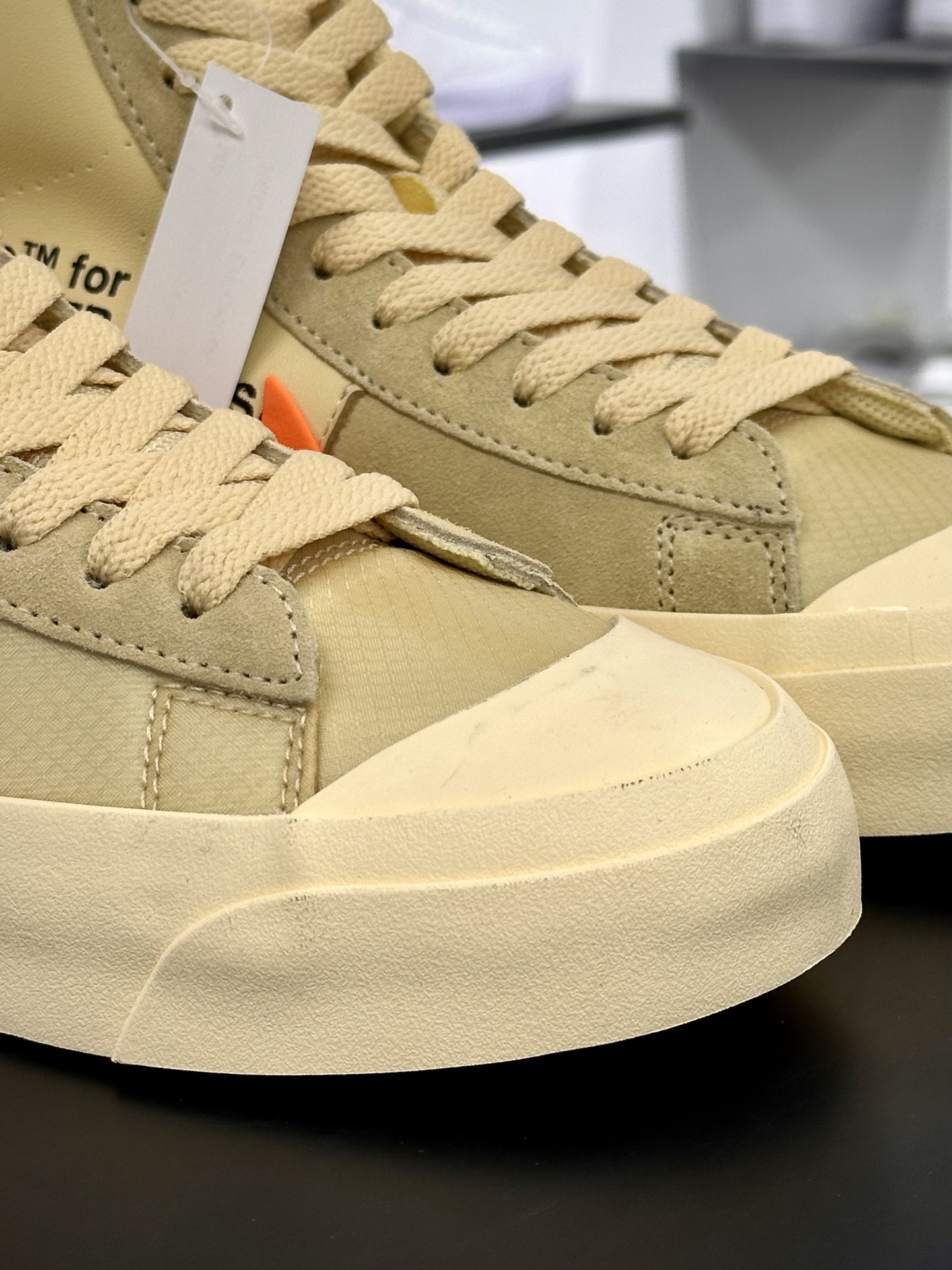 Off-White x Nike Blazer Mid Spooky”Grim Reepers”开拓者经典中帮百搭硫化休闲运动板鞋 AA3832-700