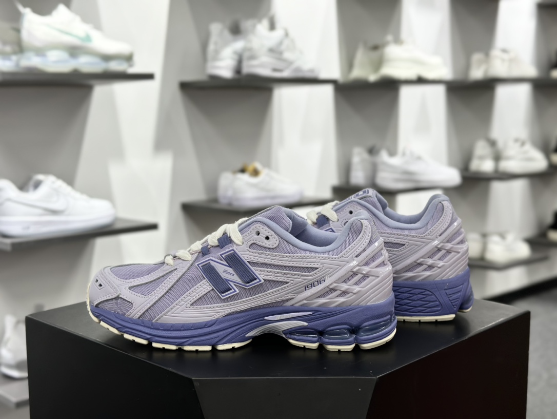 新百伦New Balance M1906R”Pastel Pack”系列低帮复古老爹风休闲运动慢跑鞋“薰衣草浅紫”M1906RZV