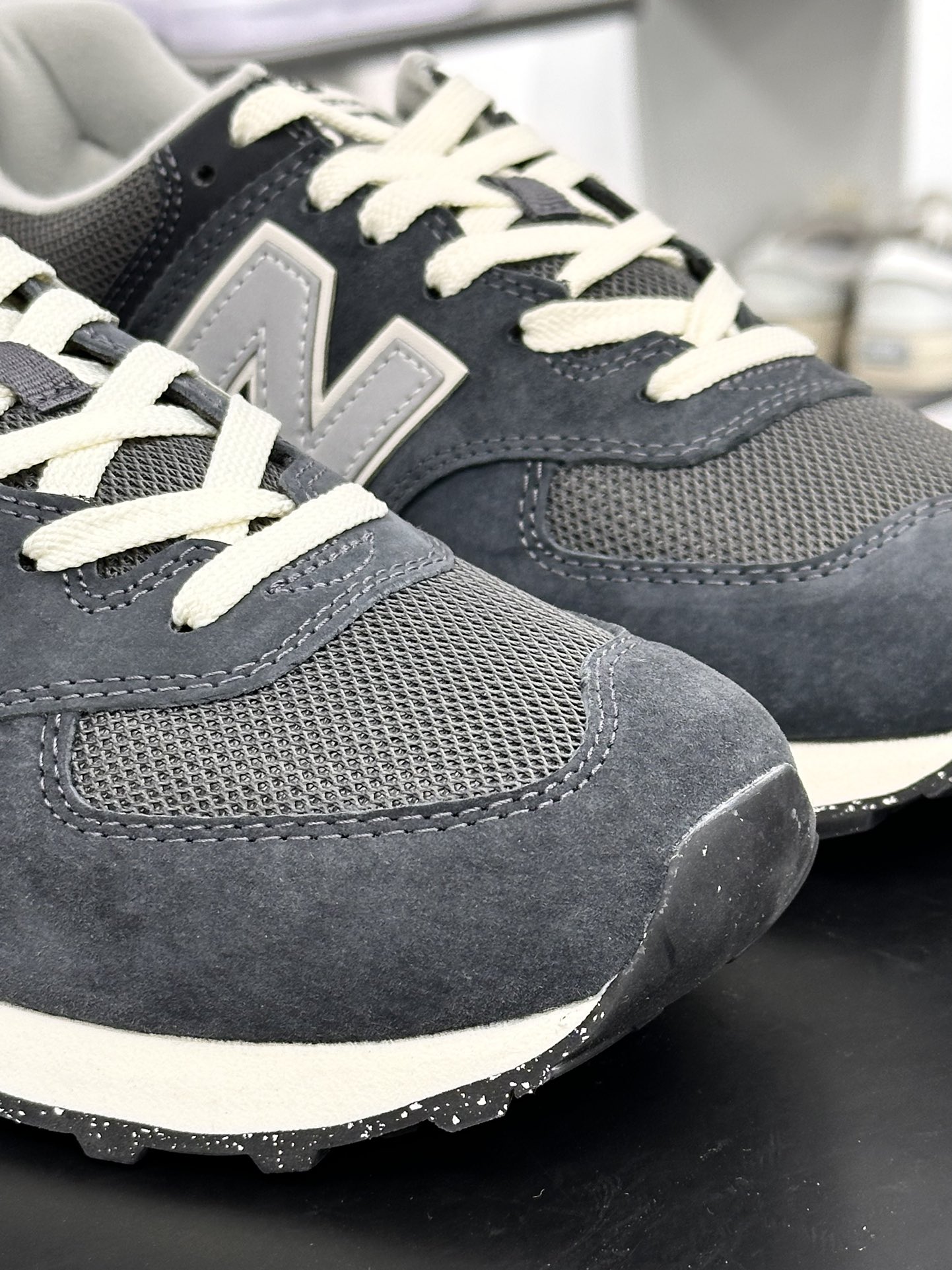 NB新百伦New Balance ML574系列低帮经典复古休闲运动慢跑鞋“麂皮煤黑元祖灰”U574GM2