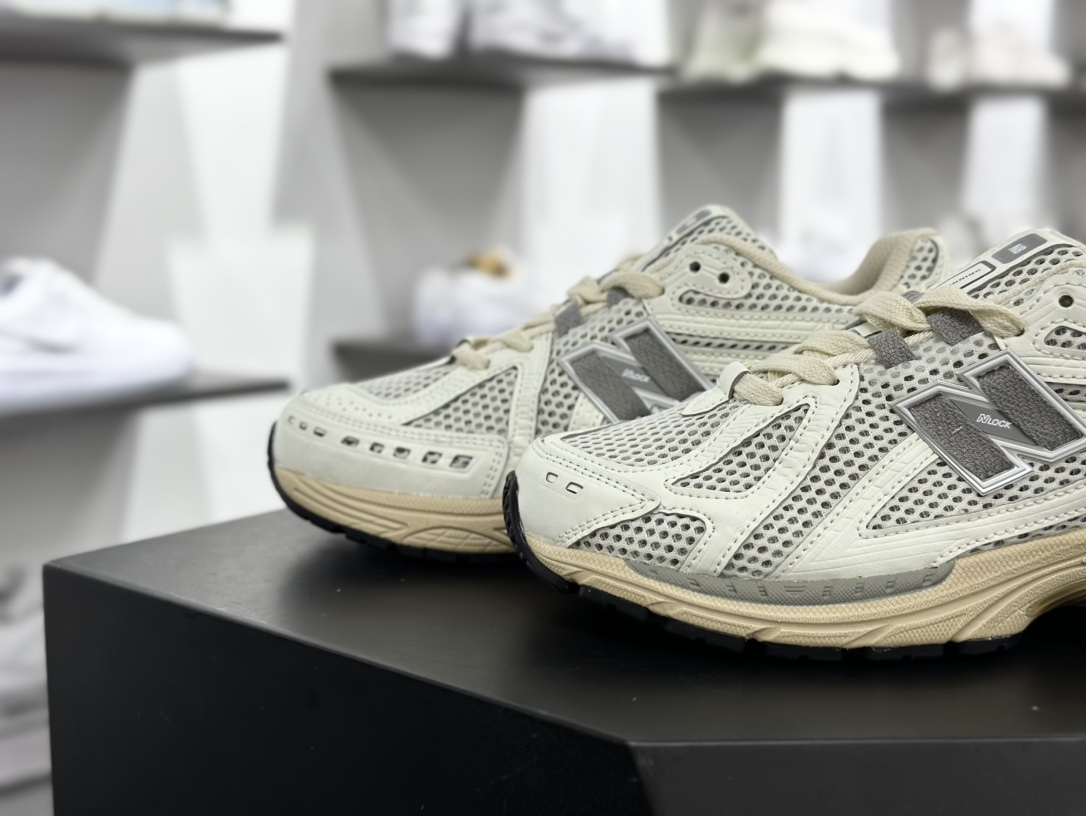 NB新百伦New Balance M1906R系列复古老爹风休闲运动慢跑鞋“网布米白灰”M1906RP