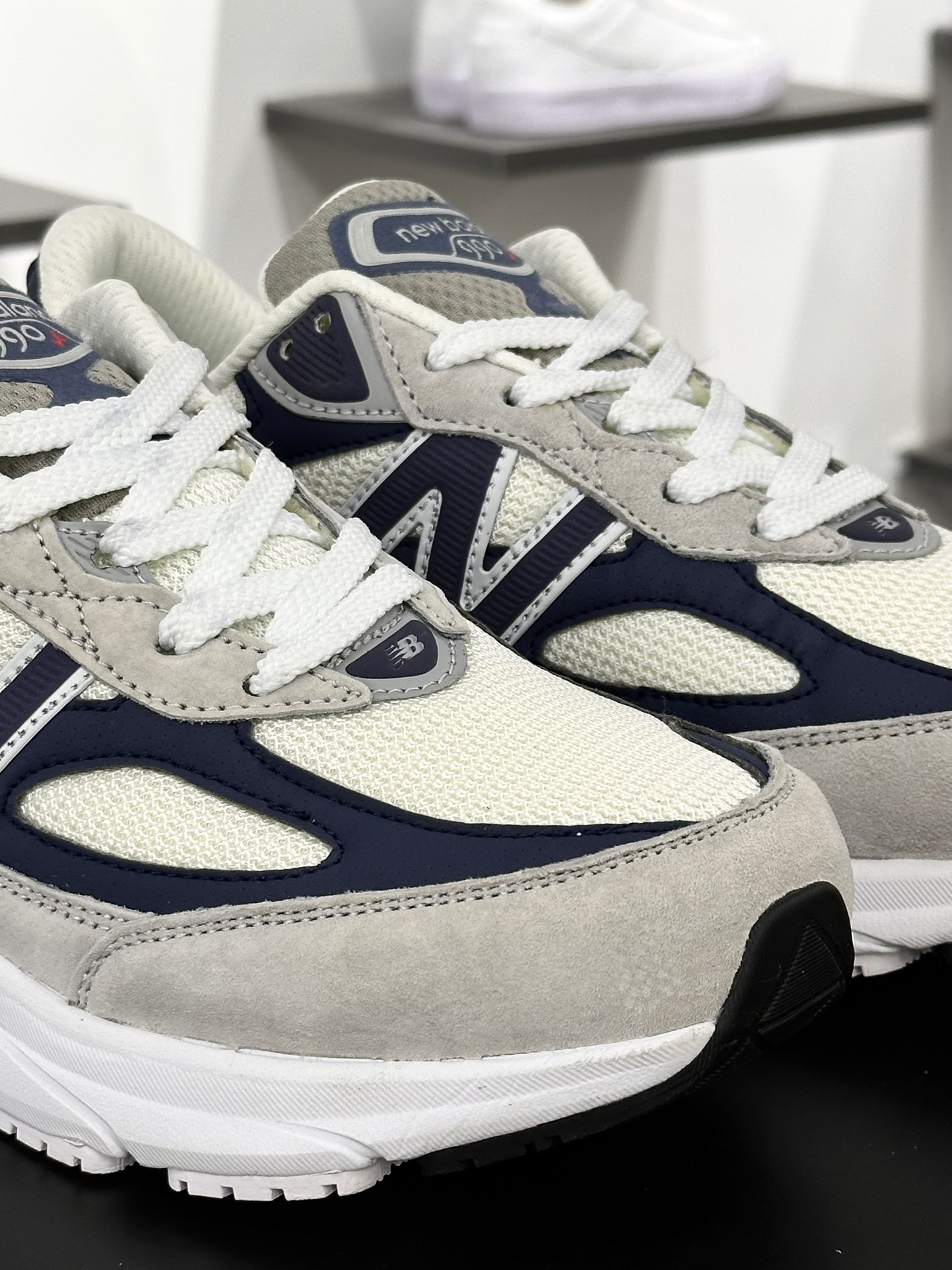 NB新百伦New Balance Made in USA 990v6”Moon Mist”六代系列美产血统跑步鞋“元祖灰海军蓝氧化”U990TC6