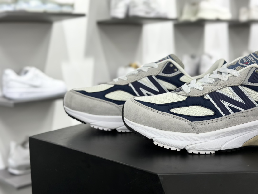 NB新百伦New Balance Made in USA 990v6”Moon Mist”六代系列美产血统跑步鞋“元祖灰海军蓝氧化”U990TC6