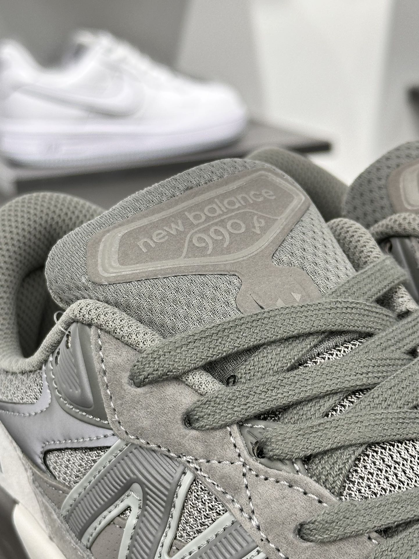 NB新百伦New Balance Made in USA 990v6”Moon Mist”六代系列老爹风休闲运动跑步鞋“深灰反光银USA”M990WT6