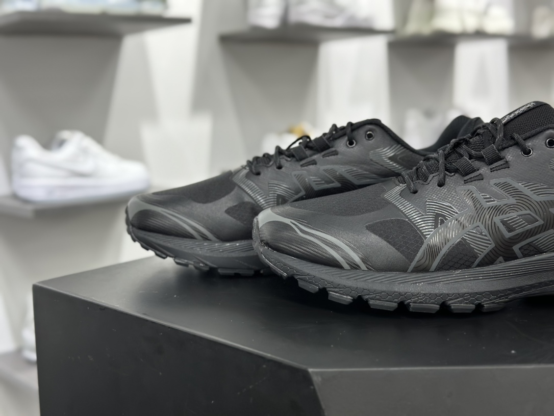 亚瑟士/Asics Gel-Terrain”Triple Black”全地形系列低帮跑步鞋“武士全黑”1203A342-001