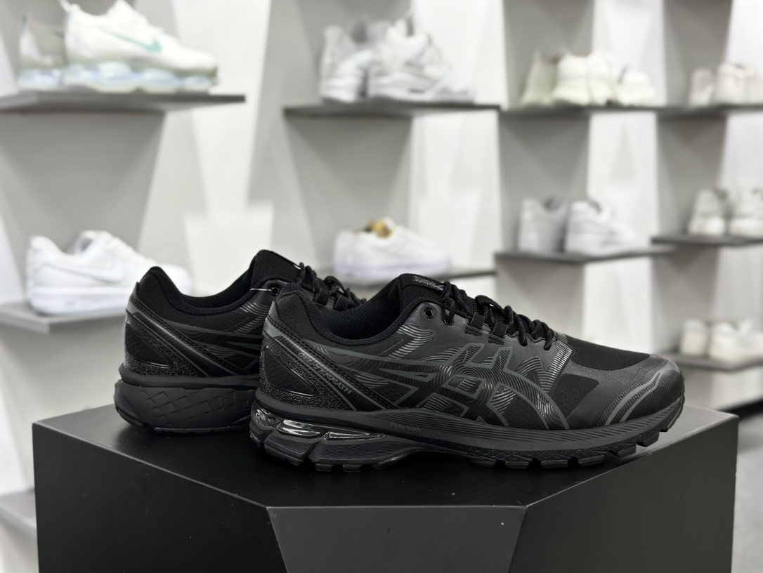 亚瑟士/Asics Gel-Terrain”Triple Black”全地形系列低帮跑步鞋“武士全黑”1203A342-001