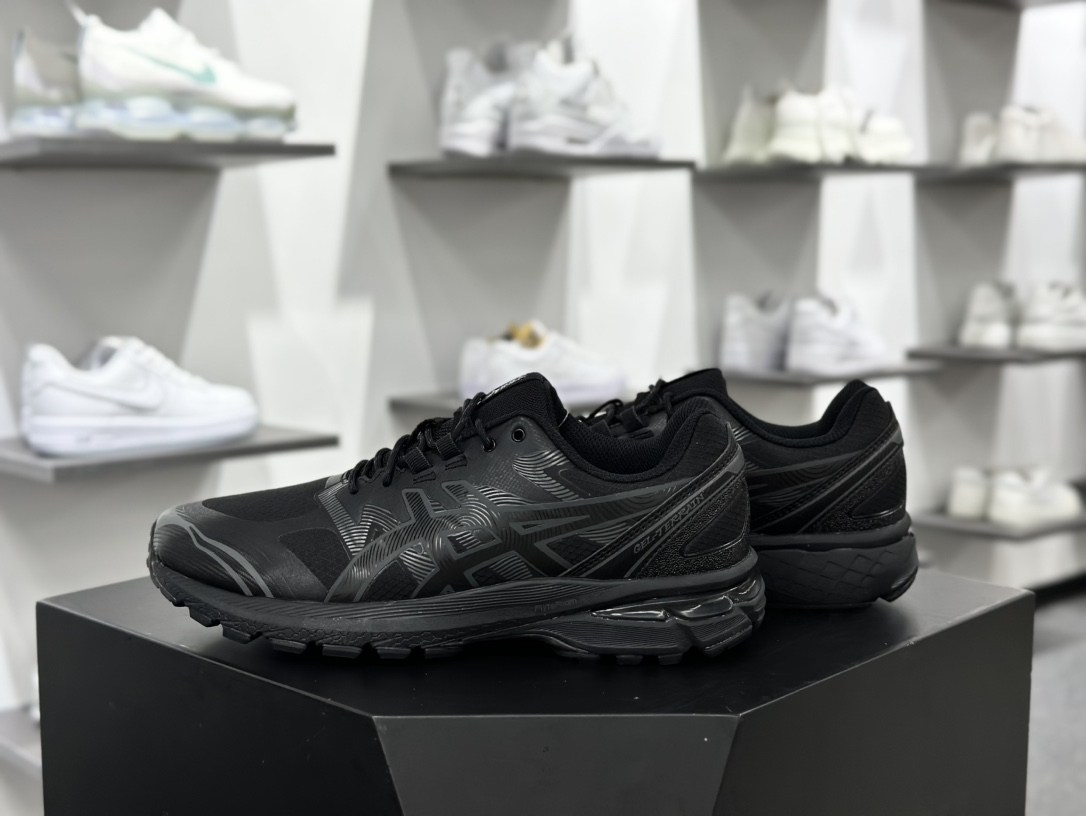 亚瑟士/Asics Gel-Terrain”Triple Black”全地形系列低帮跑步鞋“武士全黑”1203A342-001