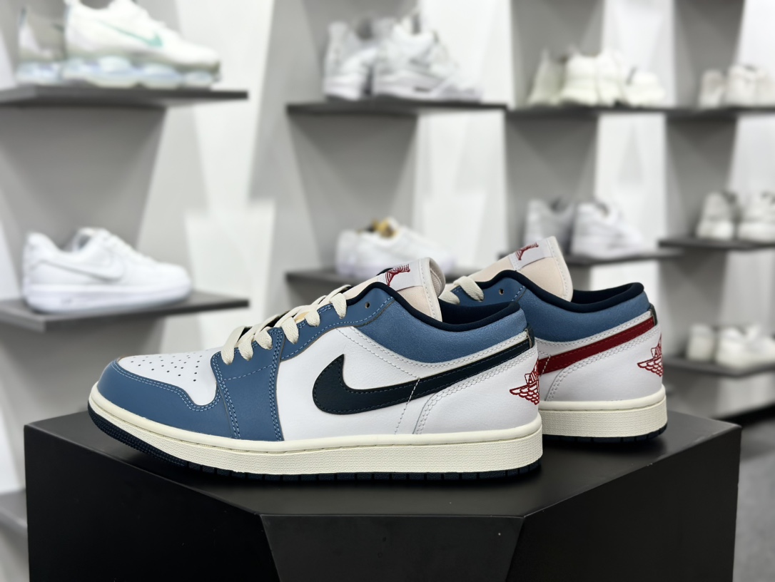 耐克Nike Air Jordan 1 Low SE”Armory Navy”AJ1乔丹一代低帮篮球鞋“军械库蓝海军蓝白”HM3711-144