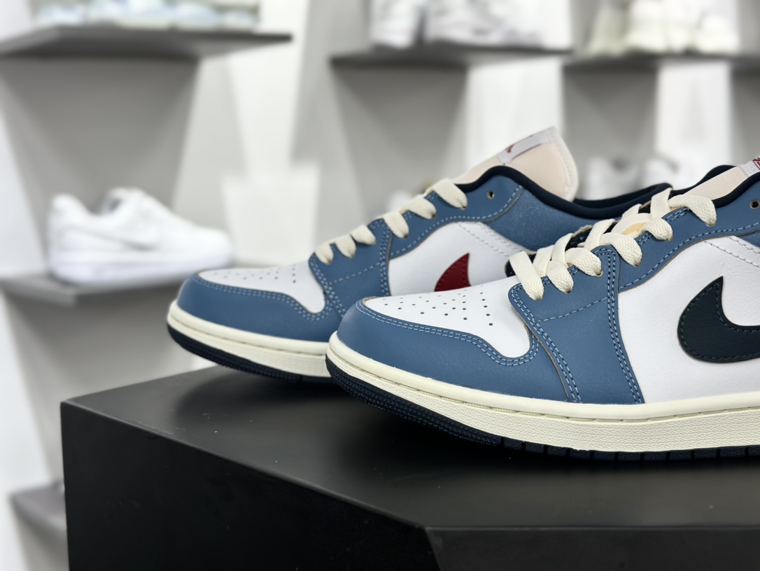 耐克Nike Air Jordan 1 Low SE”Armory Navy”AJ1乔丹一代低帮篮球鞋“军械库蓝海军蓝白”HM3711-144