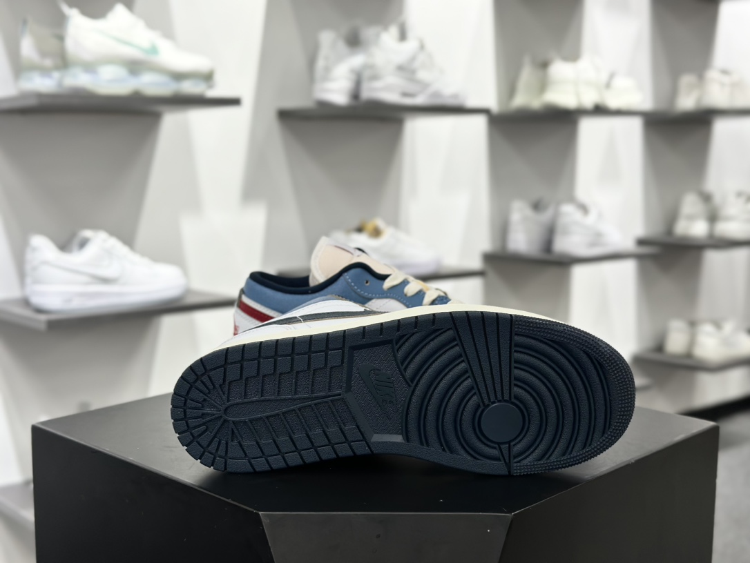 耐克Nike Air Jordan 1 Low SE”Armory Navy”AJ1乔丹一代低帮篮球鞋“军械库蓝海军蓝白”HM3711-144