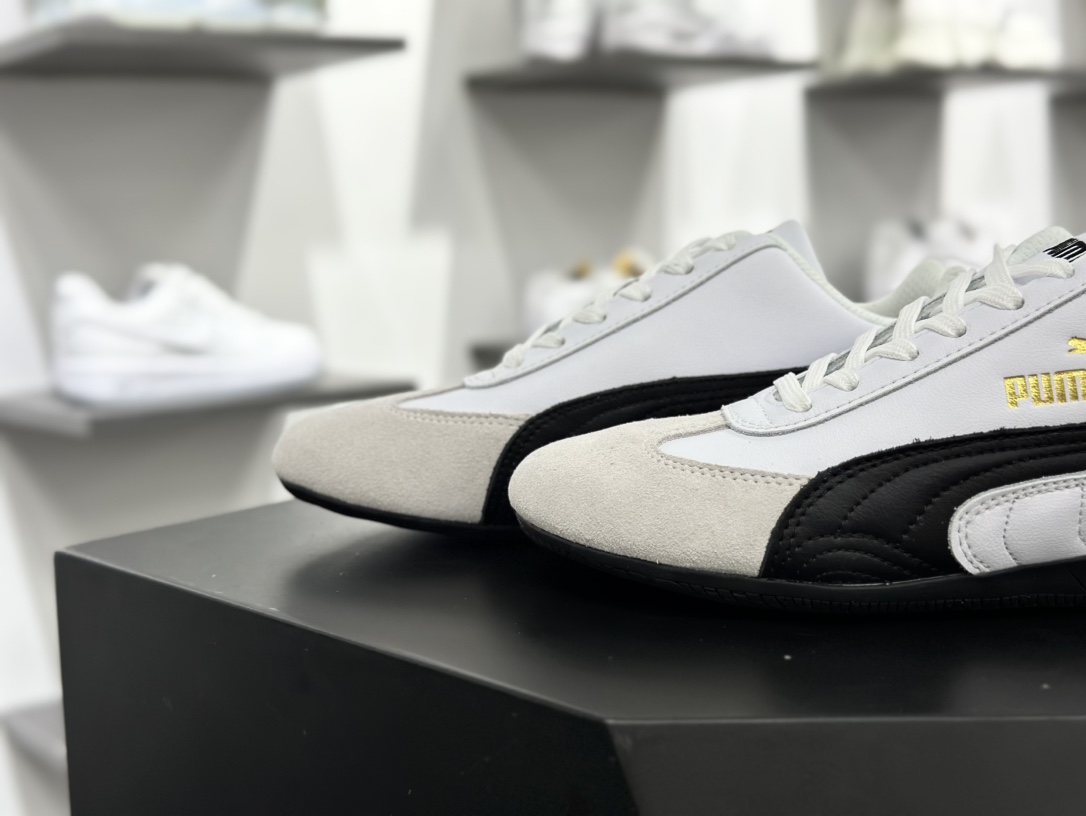 彪马Puma Speedcat OG”White Red”极速赛车系列低帮运动赛车鞋