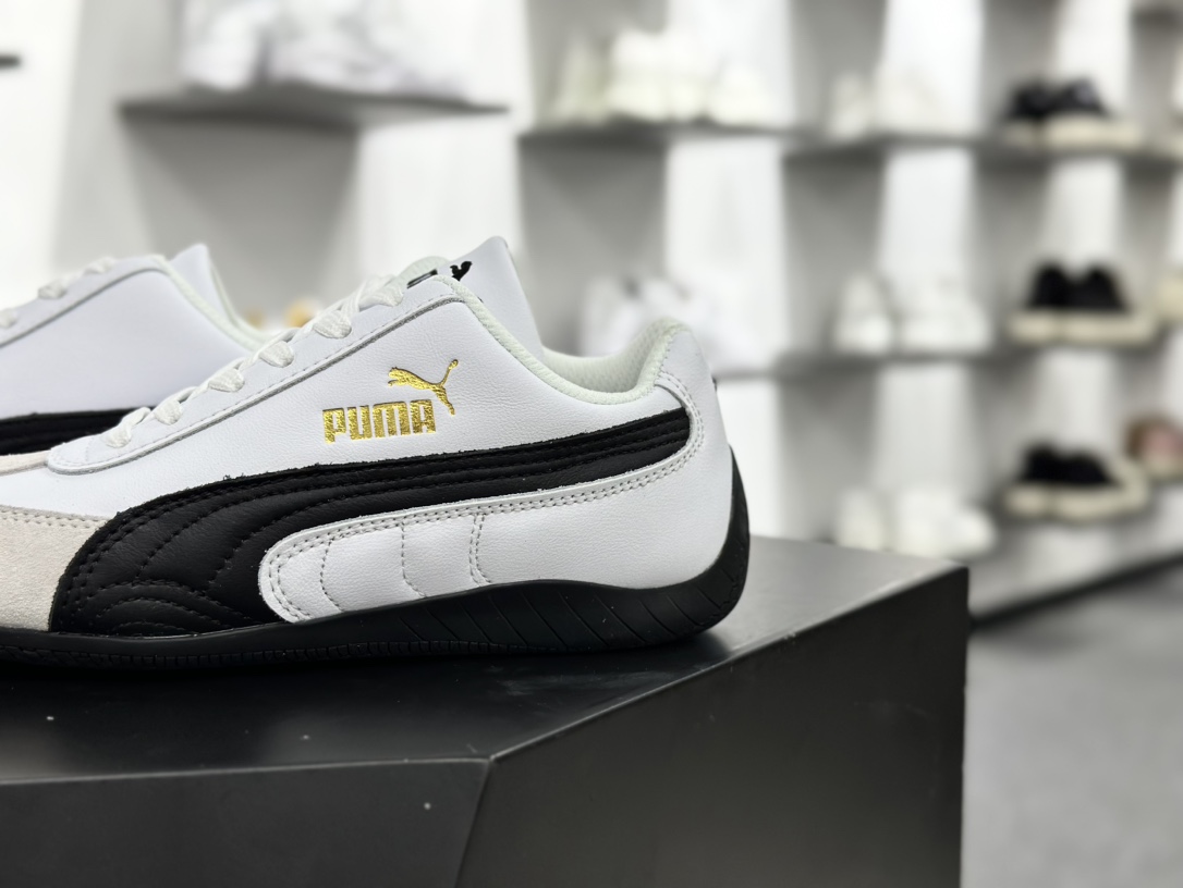 彪马Puma Speedcat OG”White Red”极速赛车系列低帮运动赛车鞋