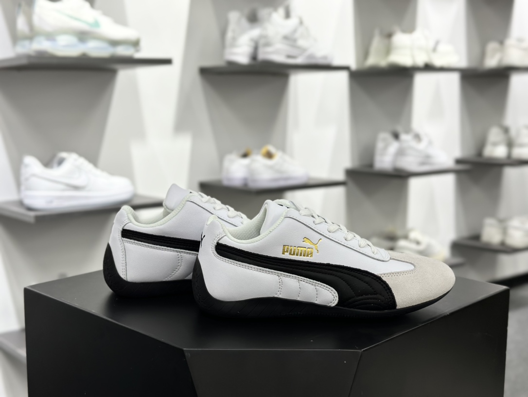 彪马Puma Speedcat OG”White Red”极速赛车系列低帮运动赛车鞋