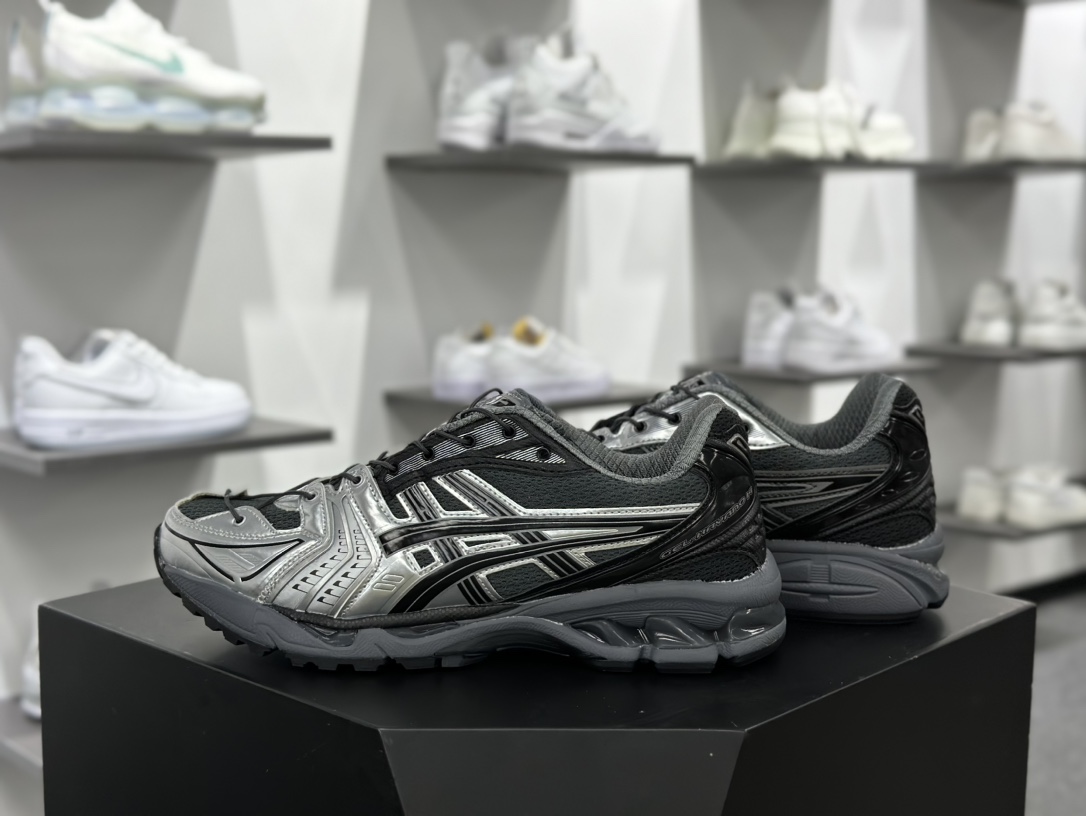 UNAFFECTED x ASICS Gel Kayano 14 ”Infinite Wonders Pack”跑步鞋“联名拼接银黑”1201A922-020