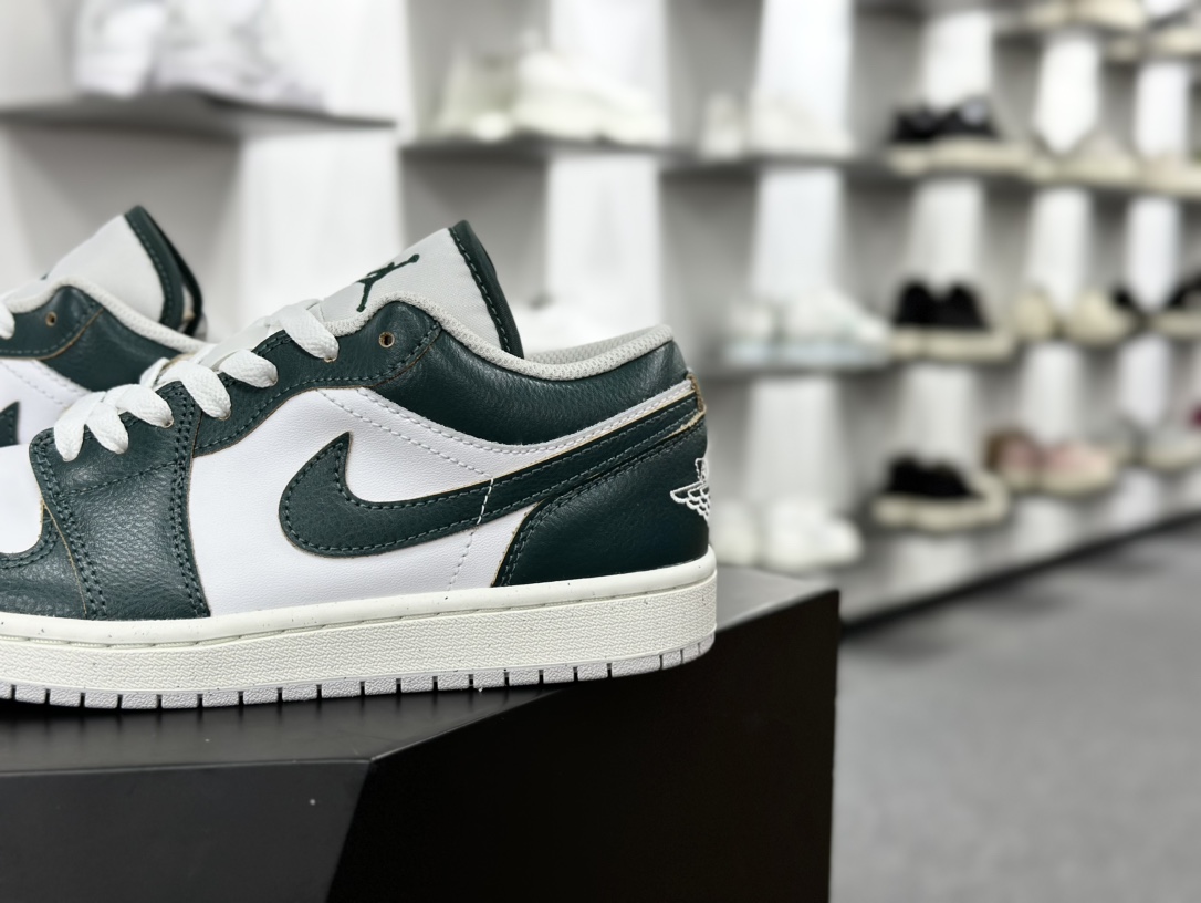 耐克Nike Air Jordan 1 Low”Oxidized Green/Sail”AJ1乔丹一代低帮篮球鞋“氧化绿帆白”FQ7687-300