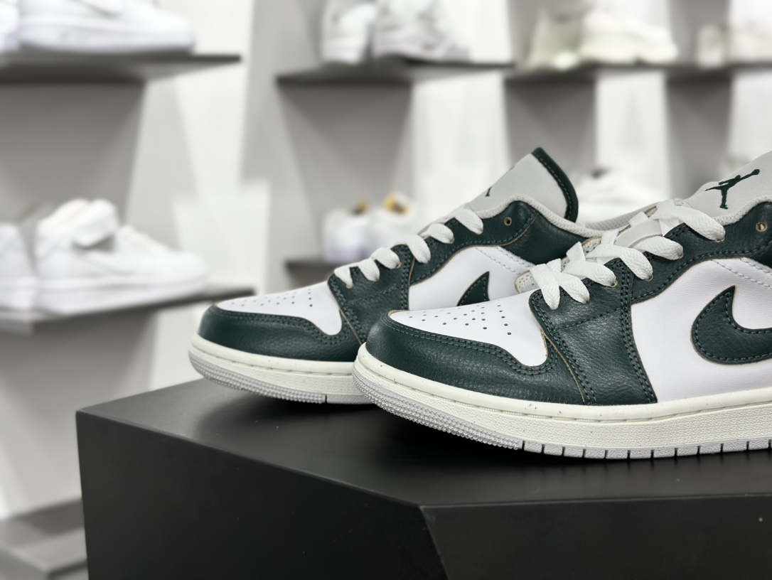 耐克Nike Air Jordan 1 Low”Oxidized Green/Sail”AJ1乔丹一代低帮篮球鞋“氧化绿帆白”FQ7687-300