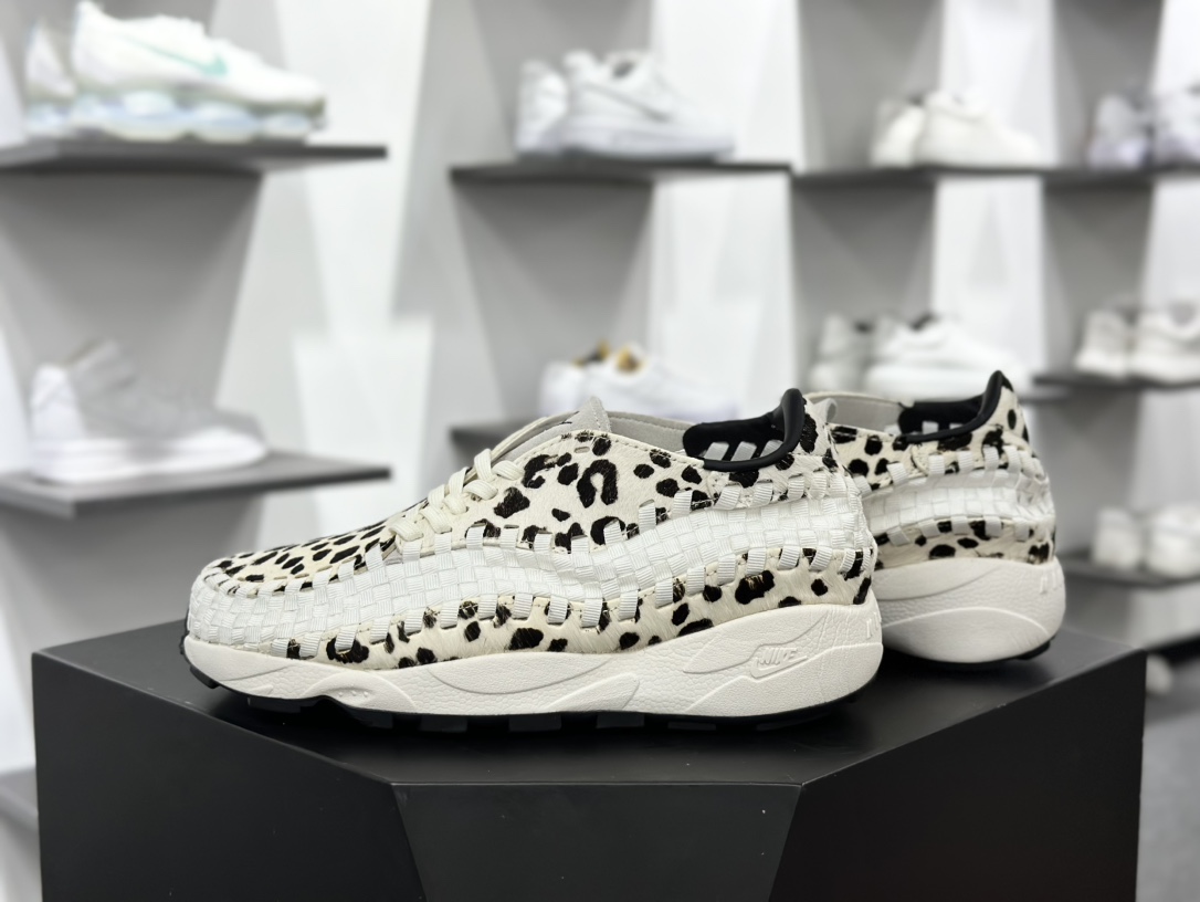 KE Air Footscape Woven”White Cow”足部编织慢跑鞋“乳白黑奶牛”FB1959-102