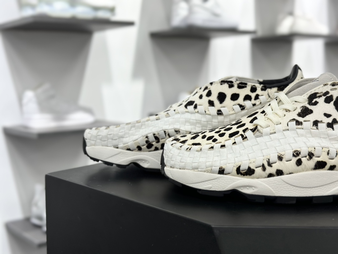 KE Air Footscape Woven”White Cow”足部编织慢跑鞋“乳白黑奶牛”FB1959-102