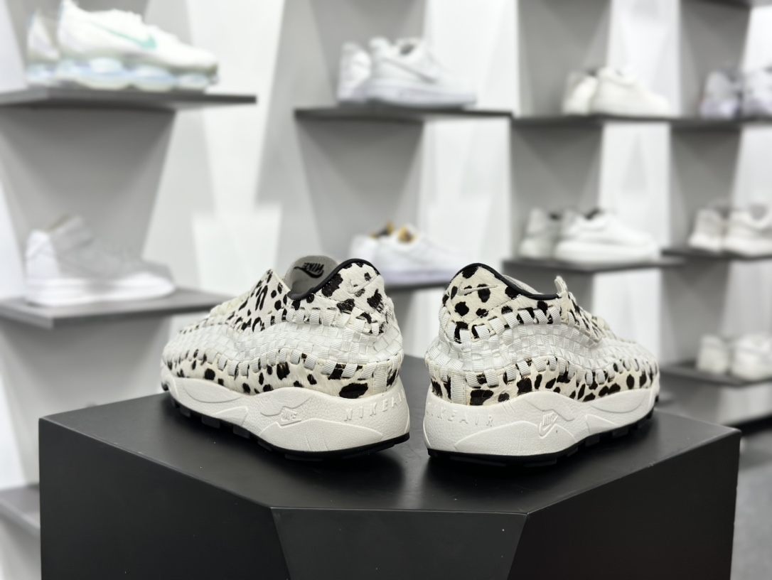 KE Air Footscape Woven”White Cow”足部编织慢跑鞋“乳白黑奶牛”FB1959-102