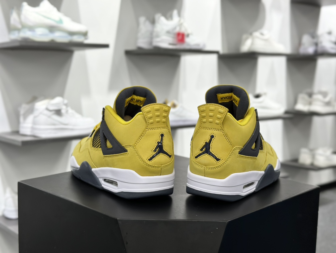 耐克Nike Air Jordan 4 Retro LS”Lightning”迈克尔·乔丹AJ4代中帮篮球鞋“电母大黄蜂闪电”CT8527-700