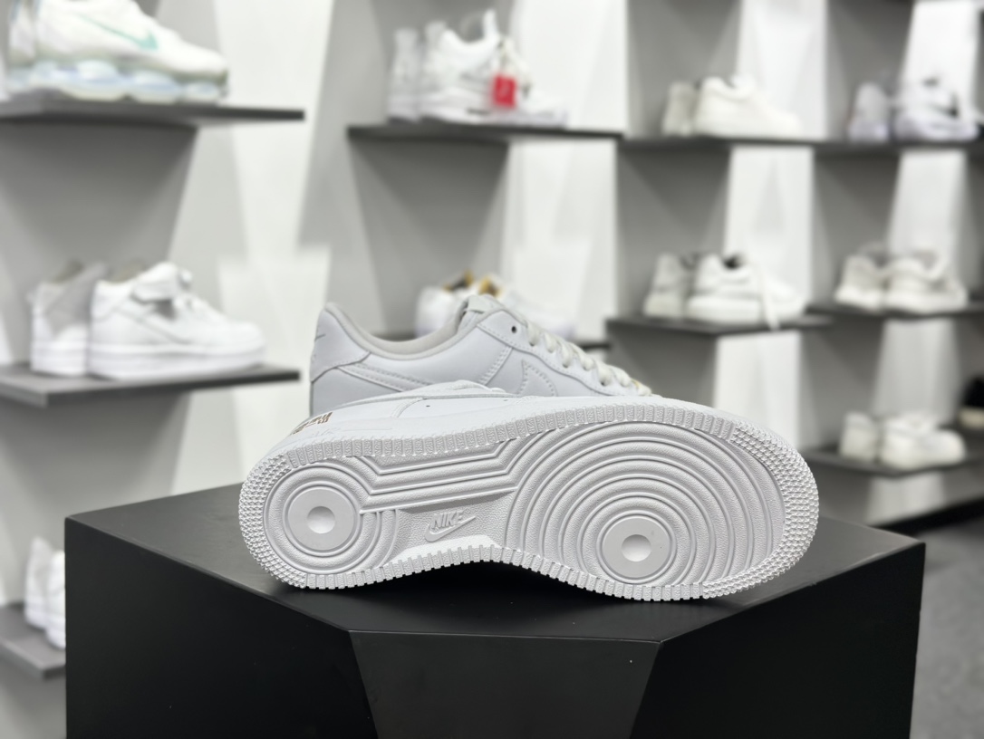 耐克Nike Air Force 1’07 Low”Victory is everything”空军一号板鞋“皮革白金郑钦文特别版”CH8065-001