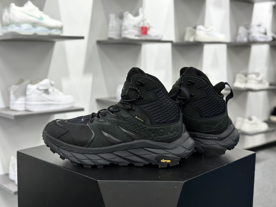 纯原 原厂防泼水 Hoka One One Anacapa Mid GTX 中帮户外功能运动鞋工装鞋 1130532