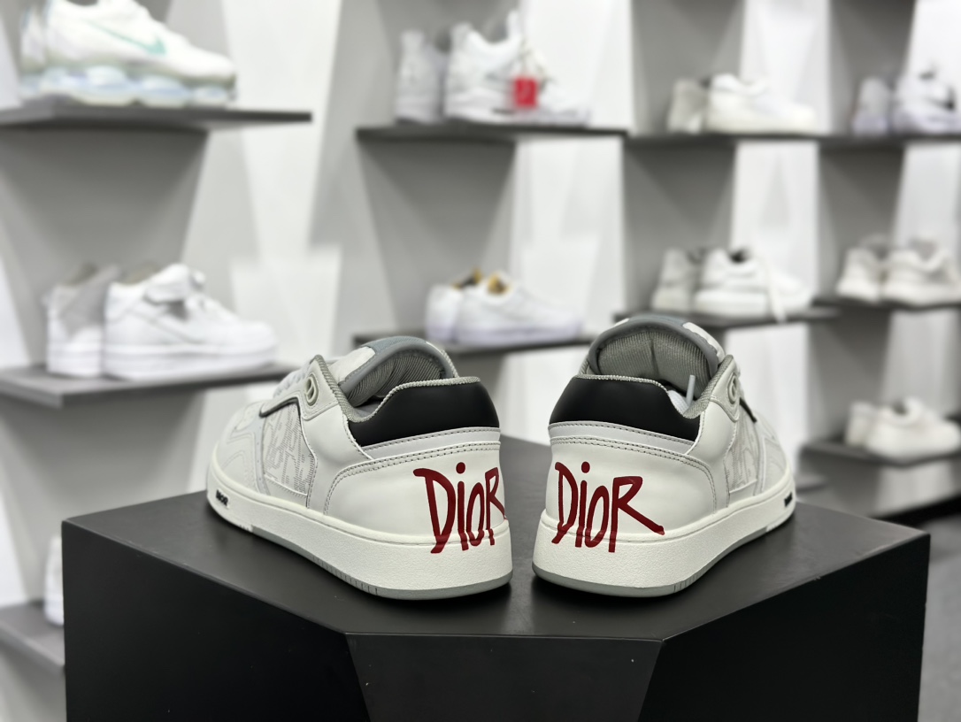 Dior迪奥 B23 Oblique Low Top Sneakers透明印花低帮休闲运动板鞋