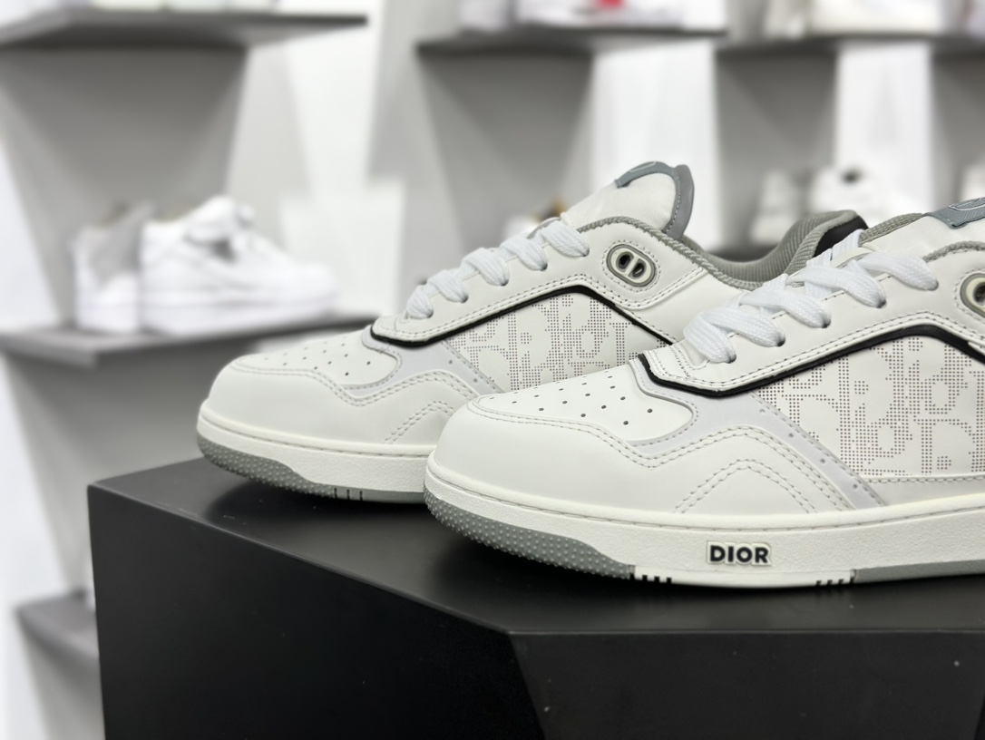 Dior迪奥 B23 Oblique Low Top Sneakers透明印花低帮休闲运动板鞋