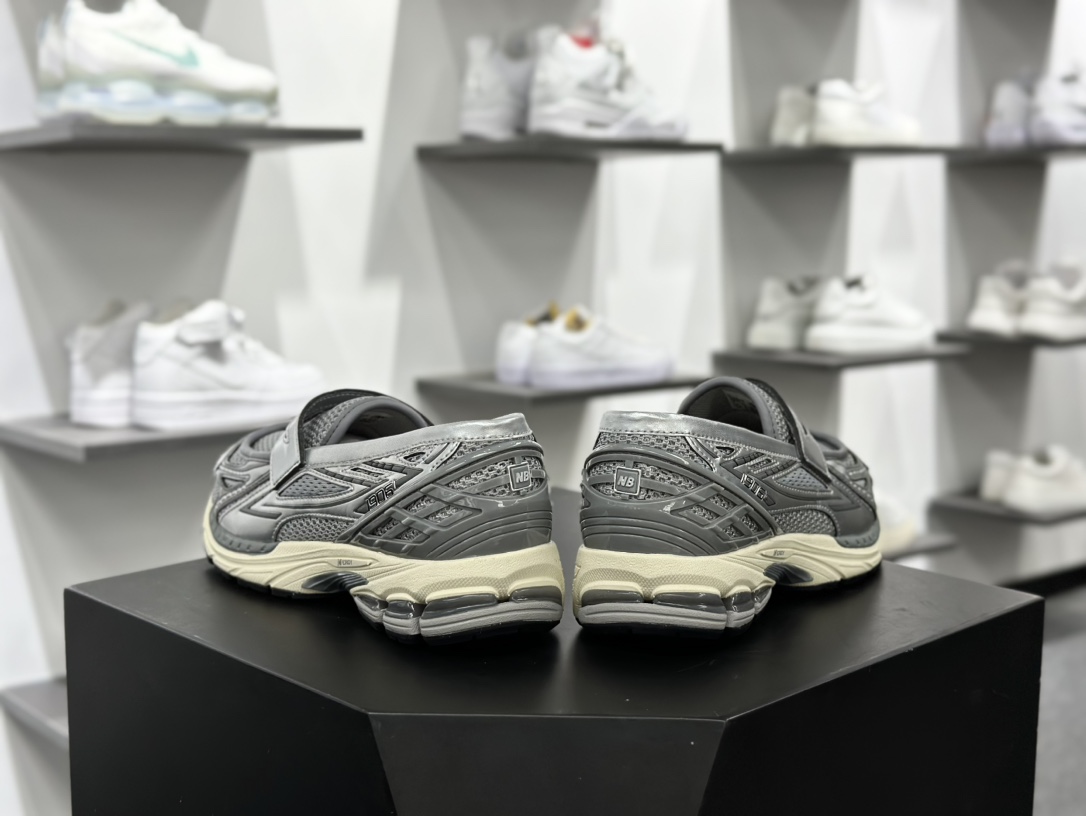 NB新百伦New Balance 1906L Loafer”Silver”乐福系列低帮混合复古老爹风休闲运动乐福鞋“金属银灰”U1906LAE