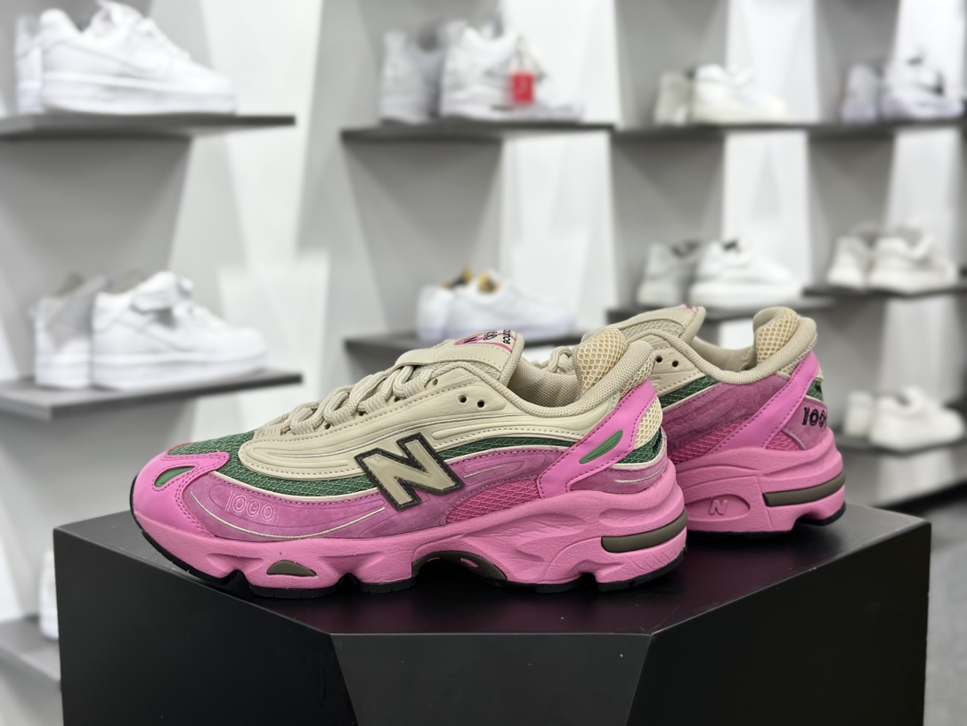 New Balance M1000 白粉 M1000系列复古休闲运动慢跑鞋 M1000MC